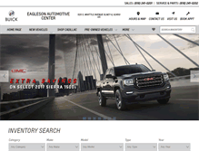 Tablet Screenshot of eagleson-online.com
